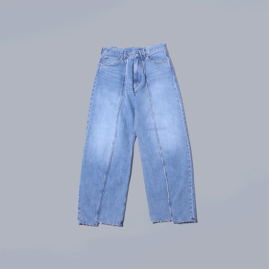 <img class='new_mark_img1' src='https://img.shop-pro.jp/img/new/icons13.gif' style='border:none;display:inline;margin:0px;padding:0px;width:auto;' />OLD PARK (ɥѡ) / BAGGY JEANS - BLUE
