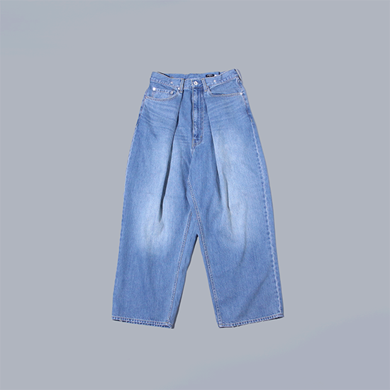 <img class='new_mark_img1' src='https://img.shop-pro.jp/img/new/icons13.gif' style='border:none;display:inline;margin:0px;padding:0px;width:auto;' />OLD PARK (ɥѡ) / 4 TUCK JEANS - BLUE