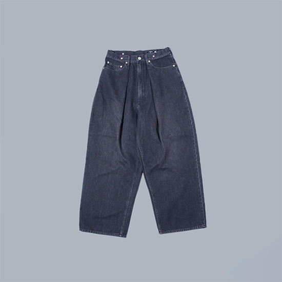 <img class='new_mark_img1' src='https://img.shop-pro.jp/img/new/icons13.gif' style='border:none;display:inline;margin:0px;padding:0px;width:auto;' />OLD PARK (ɥѡ) / 4 TUCK JEANS -FADE BLACK