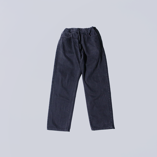 <img class='new_mark_img1' src='https://img.shop-pro.jp/img/new/icons13.gif' style='border:none;display:inline;margin:0px;padding:0px;width:auto;' />go-getter (å) / REMAKE LV BLACK DENIM EASY PANTS - #3