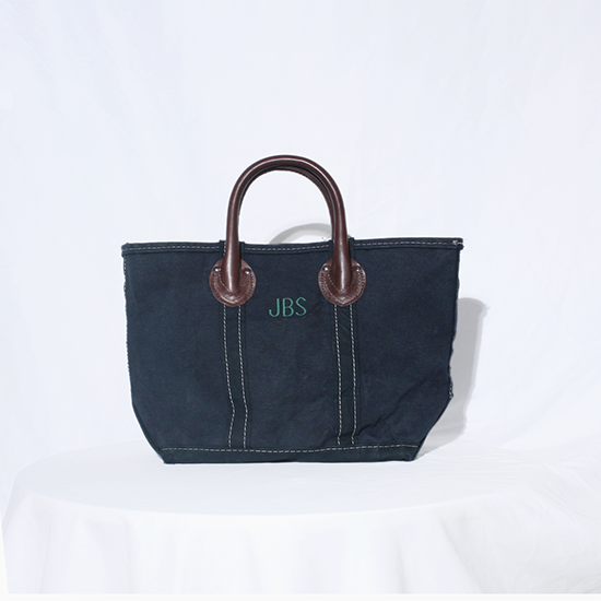 <img class='new_mark_img1' src='https://img.shop-pro.jp/img/new/icons13.gif' style='border:none;display:inline;margin:0px;padding:0px;width:auto;' />ITS CRUST CLOTH (åĥ饹ȥ) / Made in USA OVER DYE TOTE (S) - BLACK/BROWN HANDLE #1