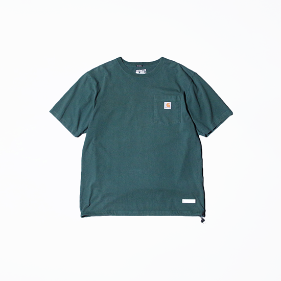 <img class='new_mark_img1' src='https://img.shop-pro.jp/img/new/icons13.gif' style='border:none;display:inline;margin:0px;padding:0px;width:auto;' />go-getter (å) / REMAKE CARHARTT SS DRAWCORD Tee - #6