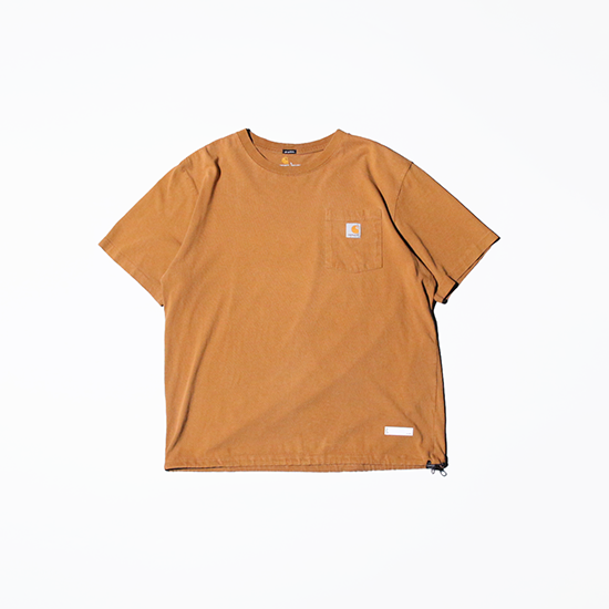 <img class='new_mark_img1' src='https://img.shop-pro.jp/img/new/icons13.gif' style='border:none;display:inline;margin:0px;padding:0px;width:auto;' />go-getter (å) / REMAKE CARHARTT SS DRAWCORD Tee - #7