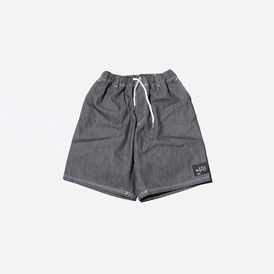 <img class='new_mark_img1' src='https://img.shop-pro.jp/img/new/icons13.gif' style='border:none;display:inline;margin:0px;padding:0px;width:auto;' />Willow Pants (ѥ) / P-030 EASY SHORTS - GRAY DENIM