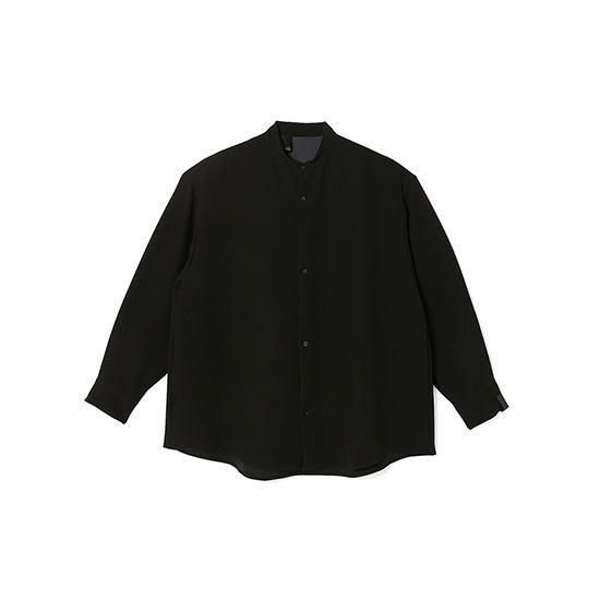 <img class='new_mark_img1' src='https://img.shop-pro.jp/img/new/icons13.gif' style='border:none;display:inline;margin:0px;padding:0px;width:auto;' />N.HOOLYWOOD(エヌハリウッド) / 2252-SH30-095 BAND COLLAR SHIRT - BLACK