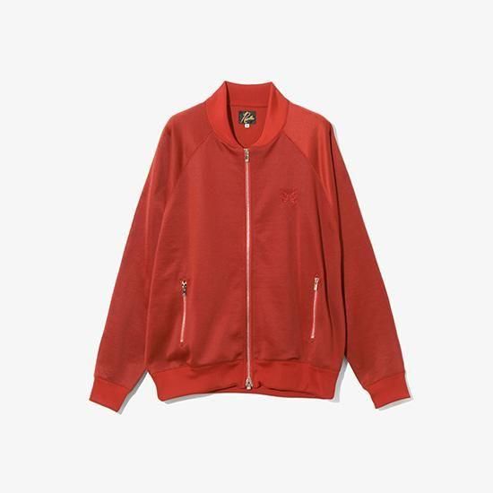 <img class='new_mark_img1' src='https://img.shop-pro.jp/img/new/icons13.gif' style='border:none;display:inline;margin:0px;padding:0px;width:auto;' />Needles (ˡɥ륺) / DOLMAN SLEEVE TRACK JACKET (BRIGHT JERSEY) - RED