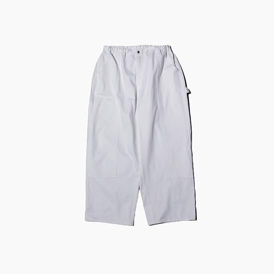 <img class='new_mark_img1' src='https://img.shop-pro.jp/img/new/icons13.gif' style='border:none;display:inline;margin:0px;padding:0px;width:auto;' />ODDMENTʥåɥȡ/ BIG PAINTER PANTS - WHITE