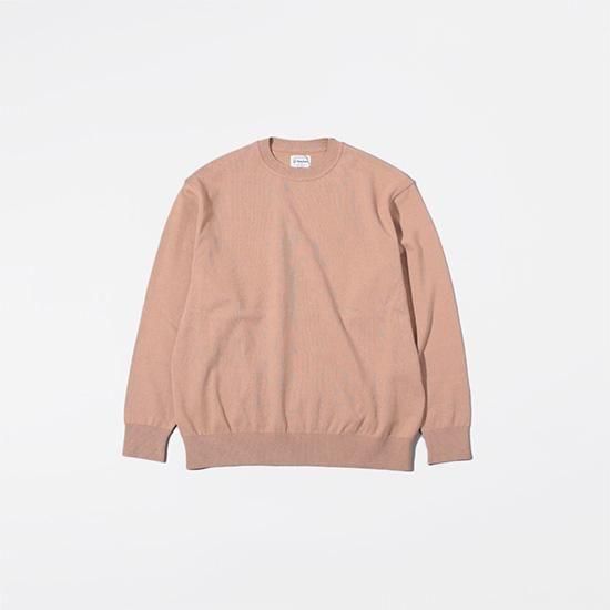<img class='new_mark_img1' src='https://img.shop-pro.jp/img/new/icons13.gif' style='border:none;display:inline;margin:0px;padding:0px;width:auto;' />YONETOMIʥͥȥߡ / WAVE COTTON KNIT PULL OVER - Lt.BROWN