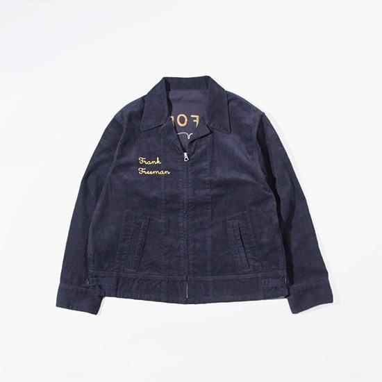 <img class='new_mark_img1' src='https://img.shop-pro.jp/img/new/icons13.gif' style='border:none;display:inline;margin:0px;padding:0px;width:auto;' />THRIFTY LOOK  / CALIFORNIA FFA JACKET - DARK NAVY