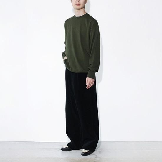 <img class='new_mark_img1' src='https://img.shop-pro.jp/img/new/icons13.gif' style='border:none;display:inline;margin:0px;padding:0px;width:auto;' />YOKO SAKAMOTO (ヨーコ サカモト) / 5P BAGGY JEANS - BLACK