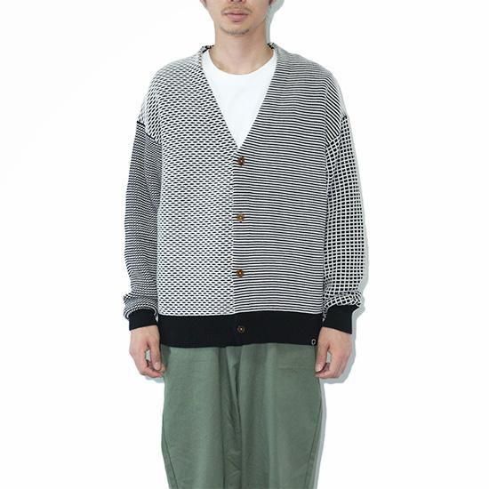 PHINGERIN カーディガン PHINGERIN MULTI KNIT | カーディガン - KNOCK OUT 247