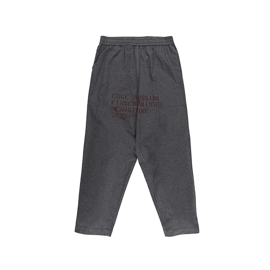 <img class='new_mark_img1' src='https://img.shop-pro.jp/img/new/icons13.gif' style='border:none;display:inline;margin:0px;padding:0px;width:auto;' />PHINGERIN(ե󥬥) / HAND-STENCILED NIGHT PANTS (STRIPE) - CHARCOAL