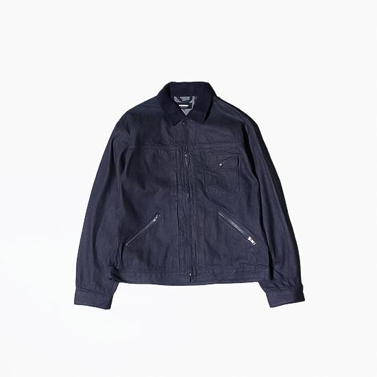 <img class='new_mark_img1' src='https://img.shop-pro.jp/img/new/icons13.gif' style='border:none;display:inline;margin:0px;padding:0px;width:auto;' />MODMNT (ɥ) / ZIP TRUCKER JKT - NAVY