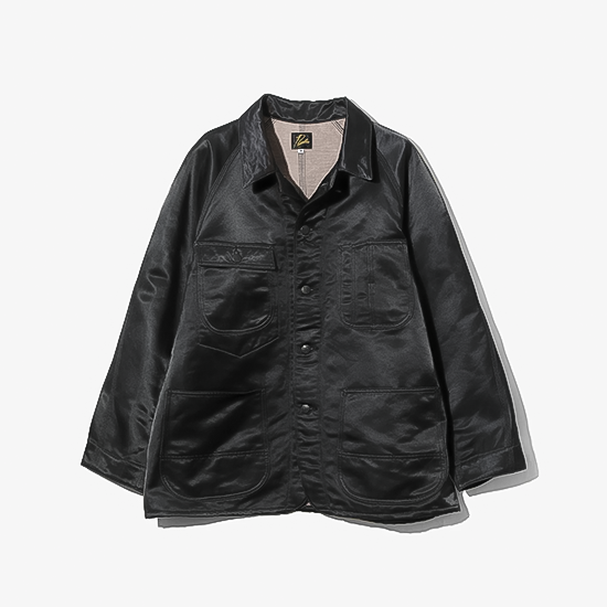 Needles (ニードルス) / COVERALL (C/N SATEEN) - BLACK