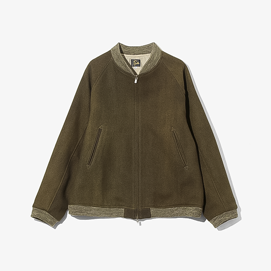 Needles (ニードルス) / B.B. JACKET (WOOL UNEVEN DYE) - OLIVE