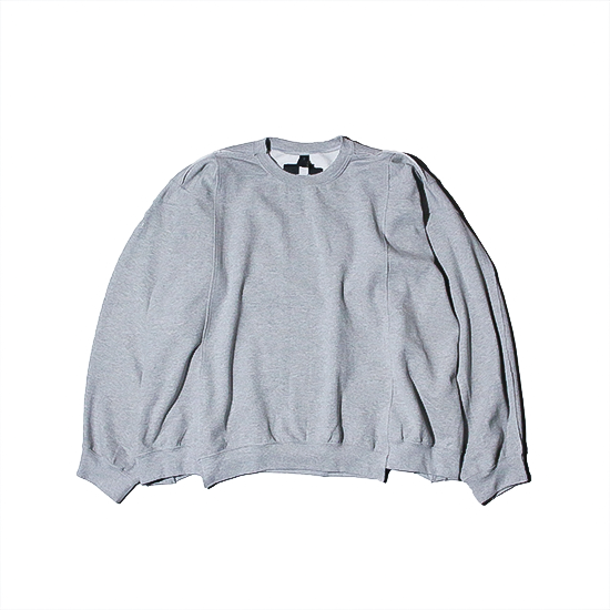 <img class='new_mark_img1' src='https://img.shop-pro.jp/img/new/icons13.gif' style='border:none;display:inline;margin:0px;padding:0px;width:auto;' />OLD PARK (ɥѡ) / BAGGY SWEAT SHIRT - GRAY