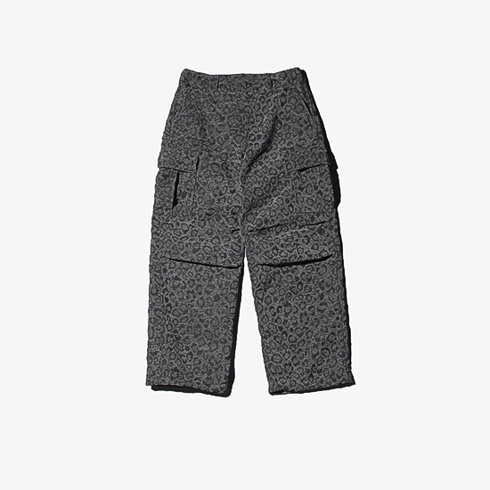 <img class='new_mark_img1' src='https://img.shop-pro.jp/img/new/icons13.gif' style='border:none;display:inline;margin:0px;padding:0px;width:auto;' />TUITACI (ĥ) / LEOPARD CARGO PANTS - BLACK