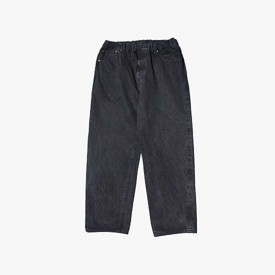 <img class='new_mark_img1' src='https://img.shop-pro.jp/img/new/icons13.gif' style='border:none;display:inline;margin:0px;padding:0px;width:auto;' />YOKO SAKAMOTO (衼 ) / 5POCKET EASY PANTS - SUMI INK