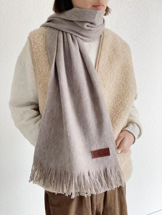 <img class='new_mark_img1' src='https://img.shop-pro.jp/img/new/icons13.gif' style='border:none;display:inline;margin:0px;padding:0px;width:auto;' />NOC (���̥�������) / LOOSELY MUFFLER - GREIGE