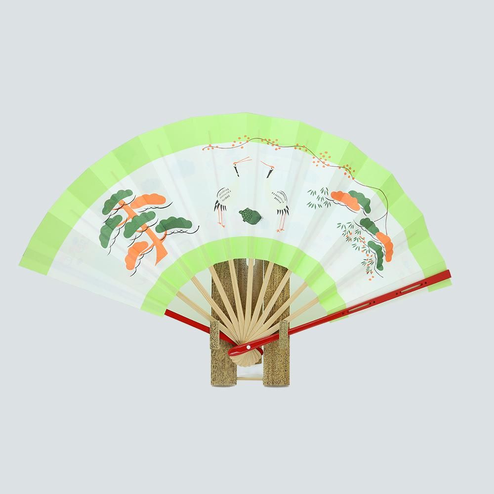奈良絵扇子 男性用 - 奈良団扇 池田含香堂