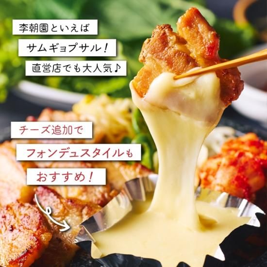 サムギョプサル満喫セット 800g 味付けチュクミ、包み野菜・薬味