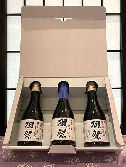 獺祭飲み比べセット - 地酒と米のときわ 獺祭飲み比べセット - 地酒と米のときわ