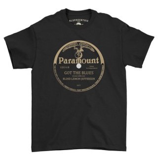 Paramount Records ”Got The Blues” Vinyl T-Shirt / Classic Heavy Cotton