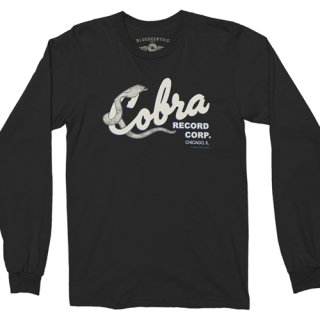 Cobra Records Long Sleeve T-Shirt / Classic Heavy Cotton