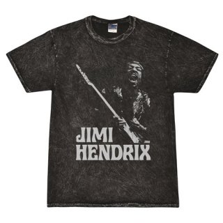 Jimi Hendrix 1970 T-Shirt / Black Mineral Wash (Limited)