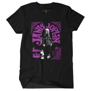 Janis Joplin Kozmic Blues T-Shirt / Classic Heavy Cotton