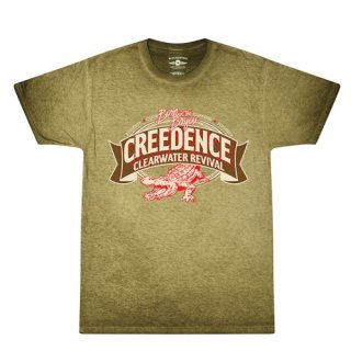 Creedence Clearwater Revival T-Shirt / Bayou Brown Oil-Wash
