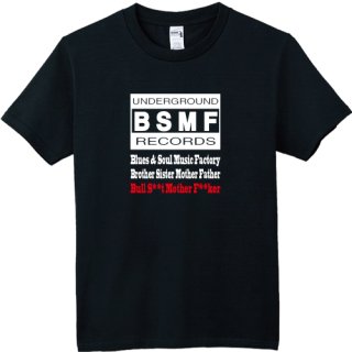 BSMF RECORDS Logo T Shirts / Black