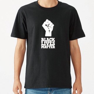 Black Lives Matter Hand Logo T Shirts / Black