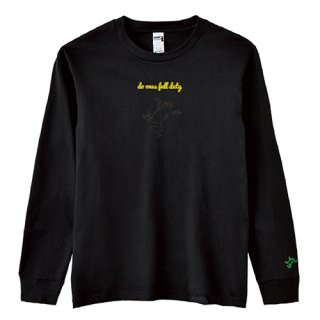 Frog Logo Black 'do ones full duty' Long T Shirts / Black