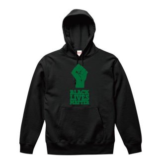 Black Lives Matter Hand Logo Parka Pullover