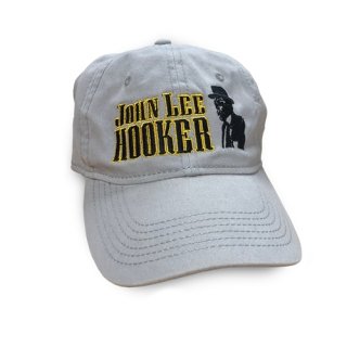 John Lee Hooker Silhouette Unstructured Hat - Light Grey