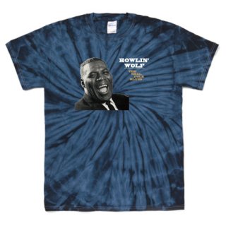 Howlin' Wolf 『The Real Folk Blues』 Jacket T Shirts - Tie-Dye Spider Navy