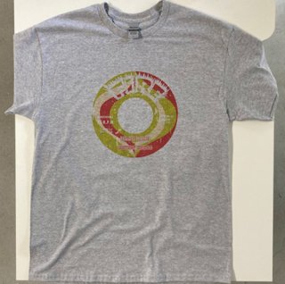 Fire Records Mojo Hand Vinyl T-Shirt / Classic Heavy Cotton