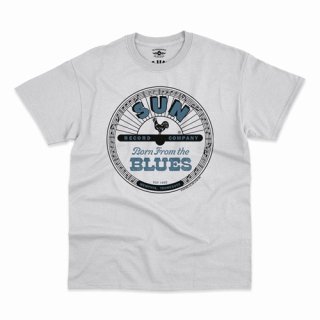 SUN RECORDS BORN FROM THE BLUES T-SHIRT / Classic Heavy Cotton