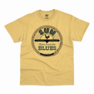 SUN RECORDS BORN FROM THE BLUES T-SHIRT / Classic Heavy Cotton