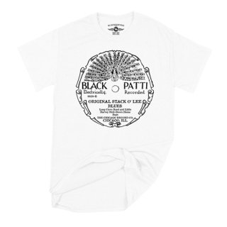 BLACK PATTI STACK O' LEE RECORD T-SHIRT / Classic Heavy Cotton