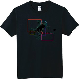 Rootsville Frog Geometric Logo T Shirts / 2 colors
