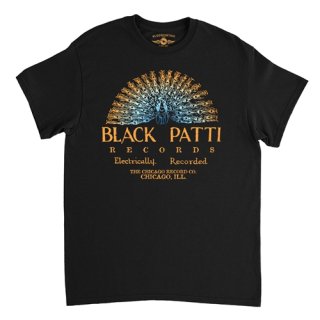 BLACK PATTI RECORDS BLUE PEACOCK T-SHIRT / Classic Heavy Cotton<img class='new_mark_img2' src='https://img.shop-pro.jp/img/new/icons6.gif' style='border:none;display:inline;margin:0px;padding:0px;width:auto;' />