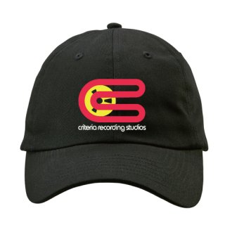 Criterial Studio logo Washed Baseball Cap (Black)