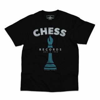 CHESS RECORDS CHESS PIECE T-SHIRT / Classic Heavy Cotton