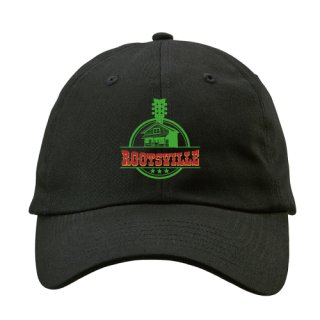 ROOTSVILLE Logo Washed Baseball Cap (2 colors)