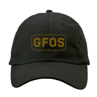 James Brown GFOS (Godfather Of Soul) Gold  Washed Baseball Cap (3 colors)