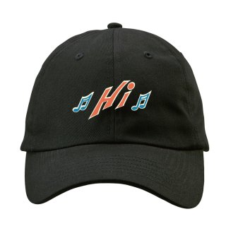 Hi Records Vinyl Logo Washed Baseball Cap (3 colors)