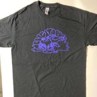 ALLIGATOR CLASSIC TEE (Purple logo) / Black