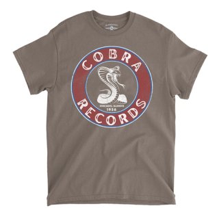 COBRA RECORDS SNAKE T-SHIRT / Classic Heavy Cotton
